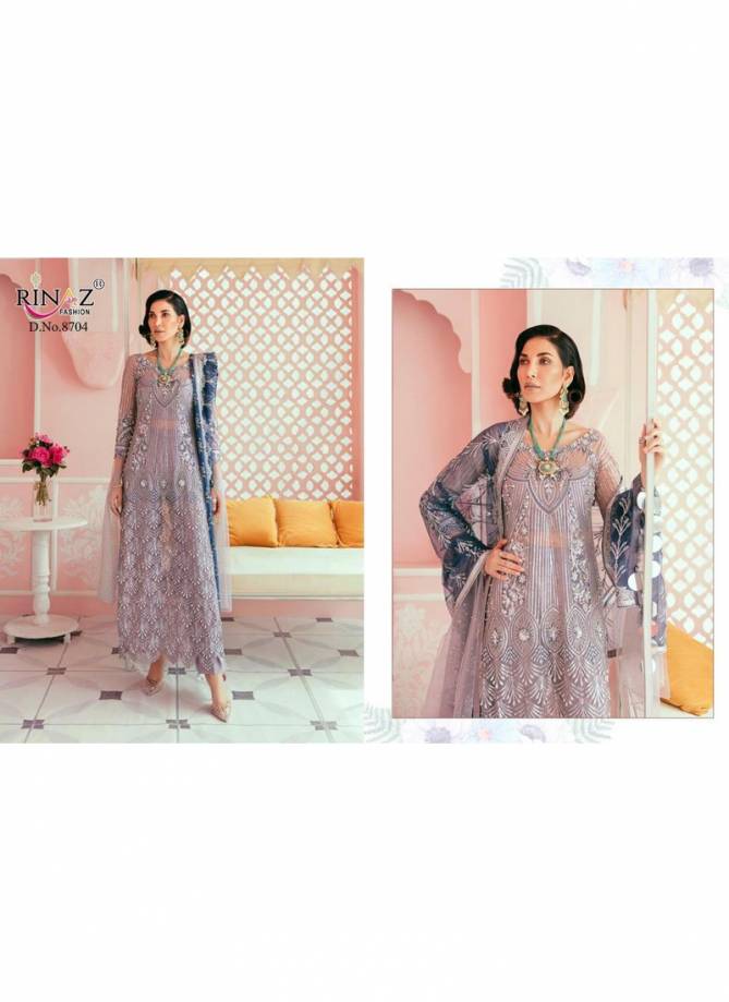 Rinaz Block Buster Hits 12 Fancy Designer Festive Wear Jetport with Heavy Embroidery Diamond Work Georgette Premium Pakistani Salwar Suit Collection